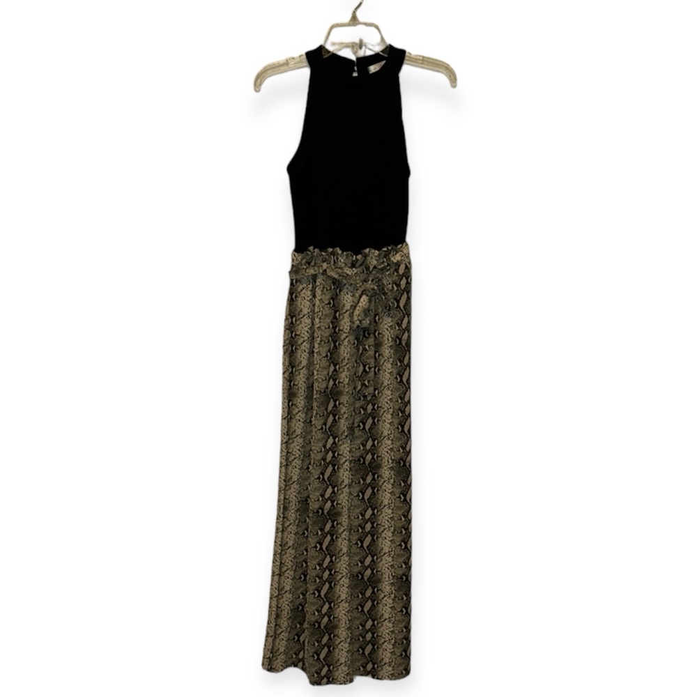 5/$30 🎈 Stella tweed women’s medium snake print jumpsuit